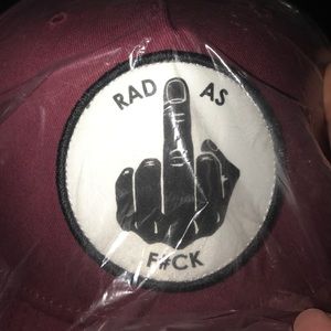 “Rad as f#ck” SnapBack hat